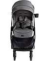 Joie Valora 4-in-1 Stroller - Ebony - Compact, Reversible, with Rain Cover and Adapters - from Birth up to 22 kg Pushchairs