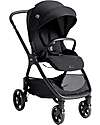 Joie Valora 4-in-1 Stroller - Eclipse - Compact, Reversible, with Rain Cover and Adapters - from Birth up to 22 kg Pushchairs