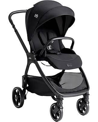 Joie Valora 4-in-1 Stroller - Eclipse - Compact, Reversible, with Rain Cover and Adapters - from Birth up to 22 kg Pushchairs