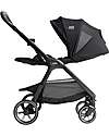 Joie Valora 4-in-1 Stroller - Eclipse - Compact, Reversible, with Rain Cover and Adapters - from Birth up to 22 kg Pushchairs