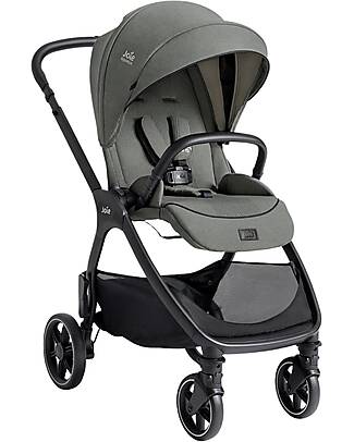 Joie Valora 4-in-1 Stroller - Evergreen - Compact, Reversible, with Rain Cover and Adapters - from Birth up to 22 kg Pushchairs
