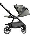 Joie Valora 4-in-1 Stroller - Evergreen - Compact, Reversible, with Rain Cover and Adapters - from Birth up to 22 kg Pushchairs