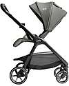 Joie Valora 4-in-1 Stroller - Evergreen - Compact, Reversible, with Rain Cover and Adapters - from Birth up to 22 kg Pushchairs