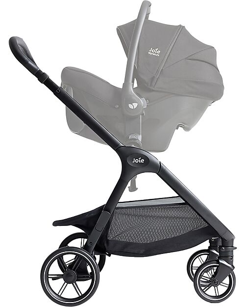 Joie Valora 4-in-1 Stroller - Evergreen - Compact, Reversible, with Rain Cover and Adapters - from Birth up to 22 kg Pushchairs