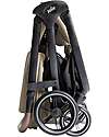 Joie Valora 4-in-1 Stroller - Sandstone - Compact, Reversible, with Rain Cover and Adapters - from Birth up to 22 kg Pushchairs