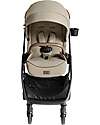 Joie Valora 4-in-1 Stroller - Sandstone - Compact, Reversible, with Rain Cover and Adapters - from Birth up to 22 kg Pushchairs