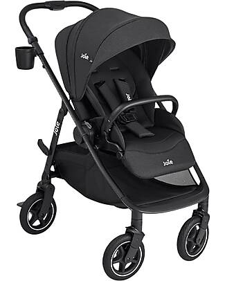 Joie Versadrift 4-in-1 Stroller with 360° Wheels - Black - Reversible, from Birth up to 22 kg Pushchairs
