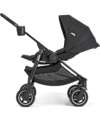 Joie Versadrift 4-in-1 Stroller with 360° Wheels - Black - Reversible, from Birth up to 22 kg Pushchairs