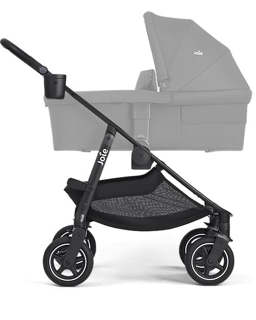 Joie Versadrift 4-in-1 Stroller with 360° Wheels - Black - Reversible, from Birth up to 22 kg Pushchairs