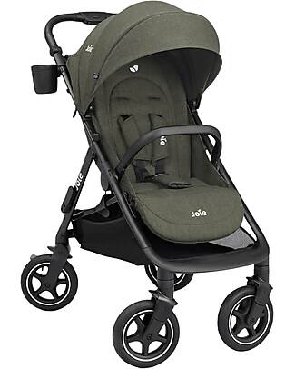 Joie Versadrift 4-in-1 Stroller with 360° Wheels - Green - Reversible, from Birth up to 22 kg Pushchairs