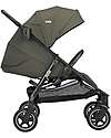 Joie Versadrift 4-in-1 Stroller with 360° Wheels - Green - Reversible, from Birth up to 22 kg Pushchairs