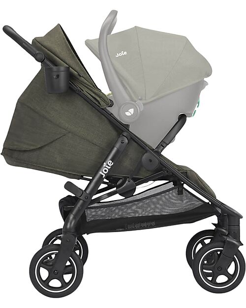 Joie Versadrift 4-in-1 Stroller with 360° Wheels - Green - Reversible, from Birth up to 22 kg Pushchairs