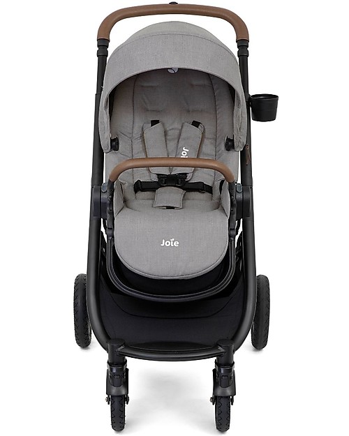 Joie Versatrax Stroller - Grey Flannel - Suitable from Birth Pushchairs