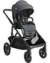 Joie Versiti Double Stroller - Ebony - Grows with Your Family Double Pushchairs