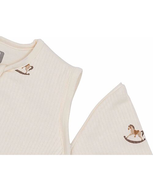 Jollein Baby Sleeping Bag with Removable Sleeve - Nostalgic Ride - 90 cm - TOG 3.5 Sleeping Bags