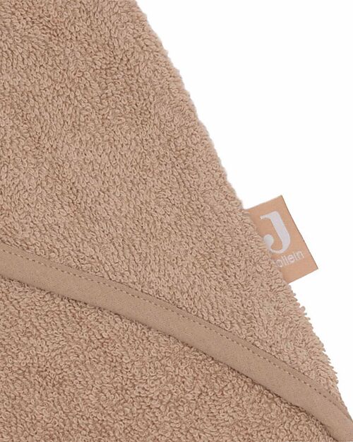 Jollein Bath Cape - Terry - With Hood - 75x75cm - Jungle Jambo - Cheetah Towels And Flannels