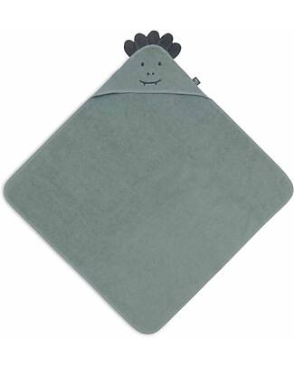 Jollein Bath Cape - Terry - With Hood - 75x75cm - Jungle Jambo - Croco Towels And Flannels