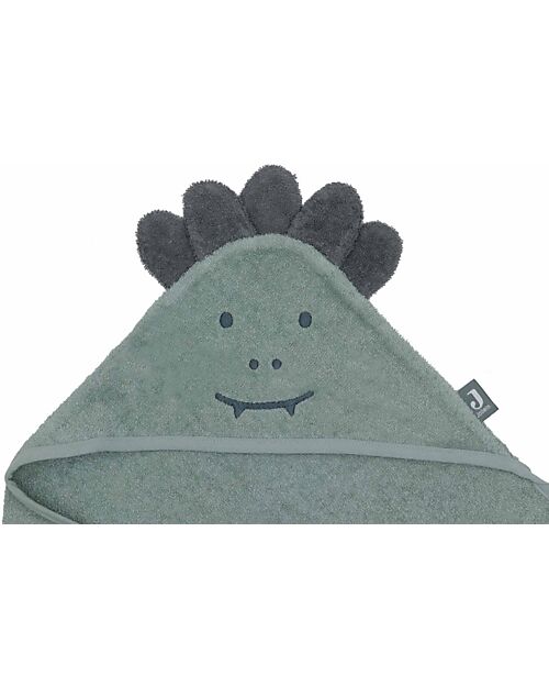 Jollein Bath Cape - Terry - With Hood - 75x75cm - Jungle Jambo - Croco Towels And Flannels