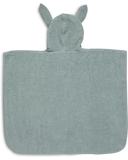Jollein Bath Poncho - Ash Green Towels And Flannels
