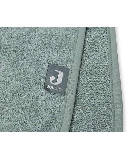 Jollein Bath Poncho - Ash Green Towels And Flannels
