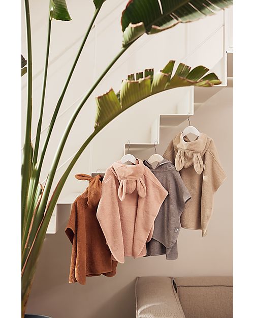 Jollein Bath Poncho - Ash Green Towels And Flannels