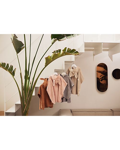 Jollein Bath Poncho - Nougat Towels And Flannels