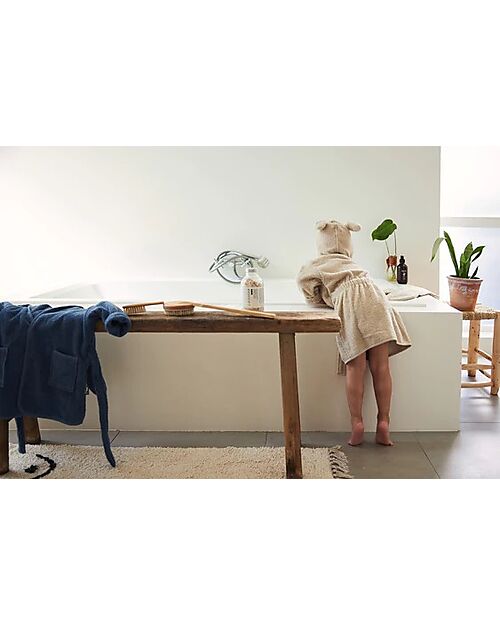 Jollein Bathrobe - Soft Terry - With Hood - Beige Towels And Flannels