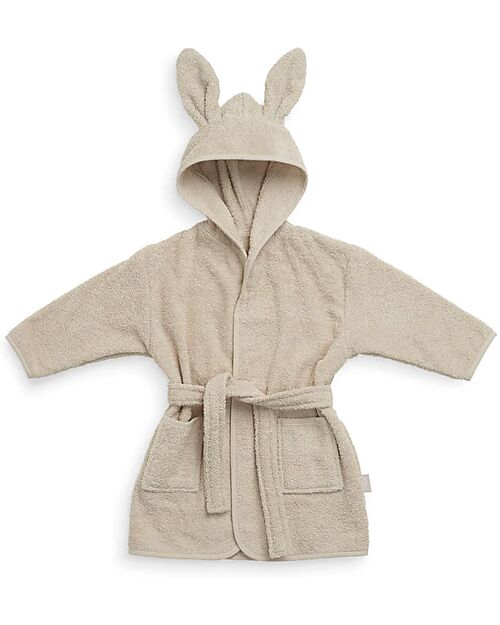 Jollein Bathrobe - Soft Terry - With Hood - Beige Towels And Flannels