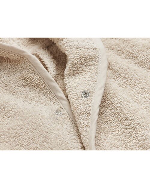 Jollein Bathrobe - Soft Terry - With Hood - Beige Towels And Flannels