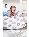 Jollein Bedding Set Duvet Cover and Pillowcase Robot, Pink - 120x150 cm - 100% cotton Duvet Sets