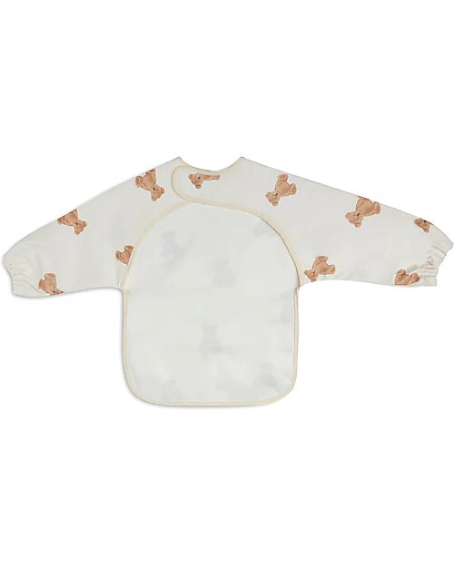 Jollein Bib with Sleeves - Waterproof - Teddy Bear Burpy Bibs