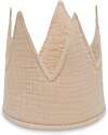 Jollein Birthday Crown - Biscuit - 100% cotton - For Kids of All Ages Dressing Up & Role Play