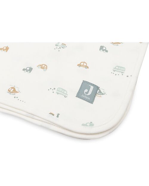Jollein Blanket Cradle Jersey - 75x100cm - On The Go - 100% Organic Cotton Blanket