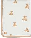 Jollein Blanket Cradle Jersey - 75x100cm - Teddy Bear - 100% Organic Cotton Blanket