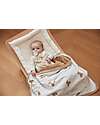 Jollein Blanket Cradle Jersey - 75x100cm - Teddy Bear - 100% Organic Cotton Blanket