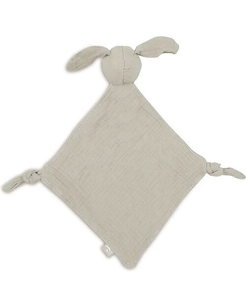 Jollein Bunny Doudou – Olive Green – 40x40 cm – 100% Cotton Doudou & Comforters