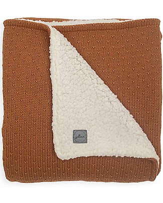 Jollein Caramel Teddy Blanket - Bliss Knit - 75x100 cm Blankets
