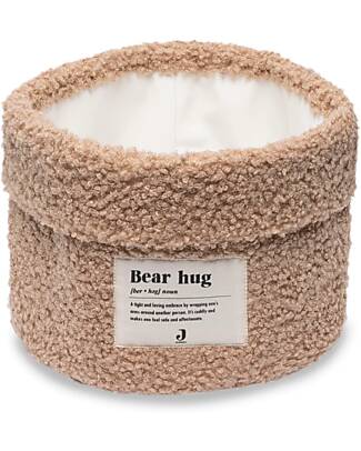 Jollein Changing Table Basket - 18x14cm - Teddy - Biscuit Storage organisers