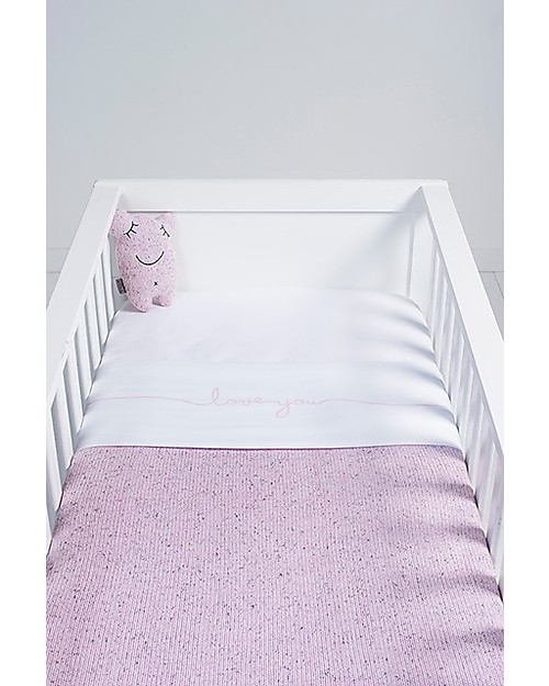 pink cot sheets