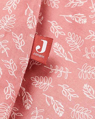 Jollein Duvet Cover and Pillowcase Set - Meadow Rosewood - 100x140 cm Duvet Sets