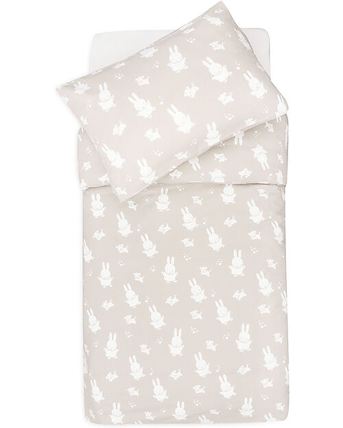 Jollein Duvet Cover Set - MiffySnuffy -100x140 - Sand Duvet Sets
