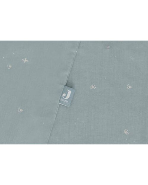 Jollein Duvet Cover with Pillowcase - 100x140 cm - Twinkling Collection - Sea Green Duvet Sets
