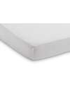 Jollein Fitted Sheed for Cot - Jersey - 70x140/75x150cm - White Bed Sheets and Pillow Cases
