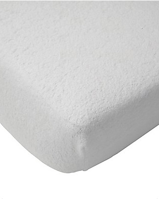 Jollein Fitted Sheet - 60x120 cm - Terry Waterproof Bed Sheets