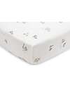 Jollein Fitted Sheet for Crib - 40/50x80/90cm - Jersey - On The Go Cradle Bed Linen
