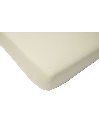 Jollein Fitted Sheet, White - 140x70 cm - Cotton Bed Sheets