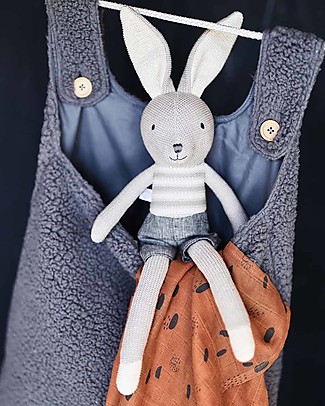 Jollein Knitted soft Bunny - Joey - Super soft and safe for newborns Soft Toys