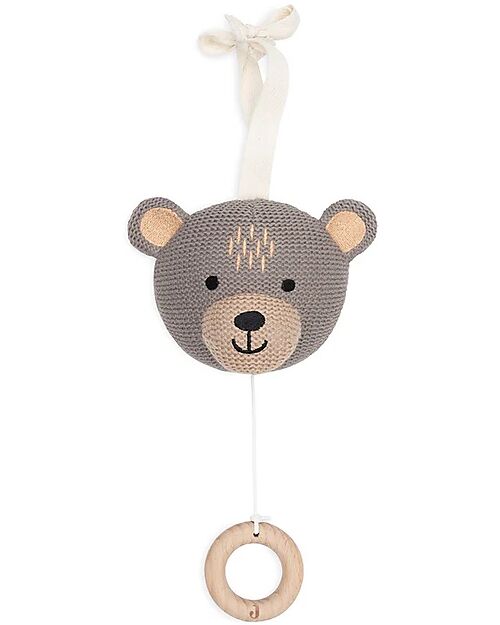 Jollein Musical Hanger Bear - Soothing Melody for Babies Rattles