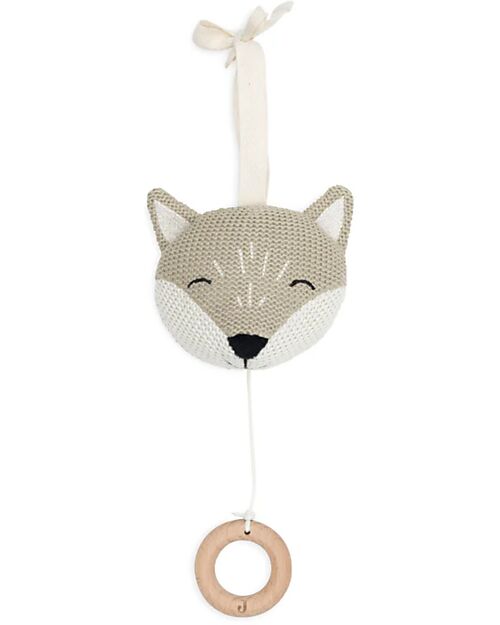 Jollein Musical Hanger Fox - Soothing Melody for Newborns Rattles