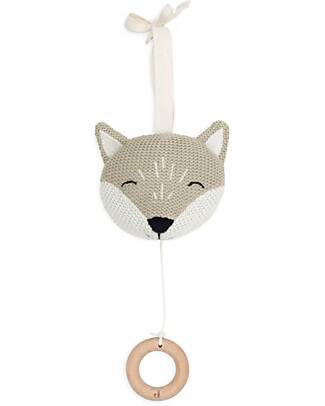 Jollein Musical Hanger Fox - Soothing Melody for Newborns Rattles